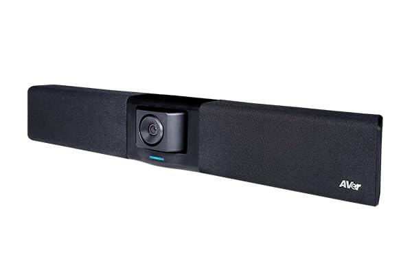 Aver 4K PTZ USB Video soundbar,15x Zoom (3X Optical), FOV 92§, 61U3210000AC (Zoom (3X Optical), FOV 92§, Smart Framing, Audio Tracking, Display Link)