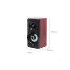 Music Speakers Wired Mini Computer Speakers Bass Stereo Home Speaker for Laptop Desktop Smart Phones(D)