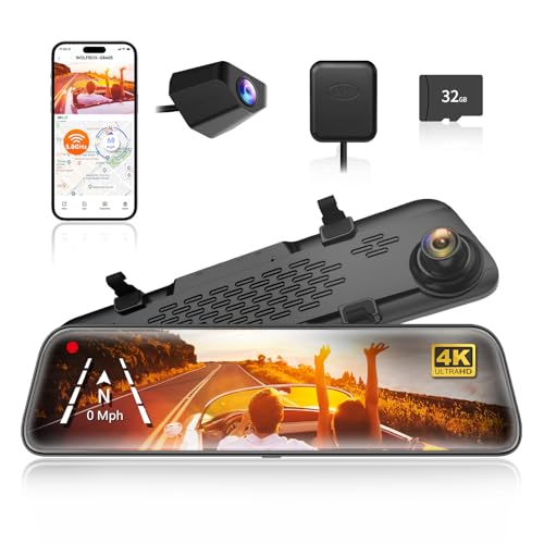 WOLFBOX G840S & Mirror Dash Cam Circular Polarizing Lens