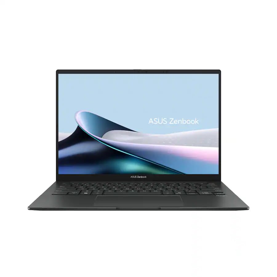ASUS 2026 Zenbook 14 OLED 14" 1920x1200 Touchscreen Laptop 10-Core AMD Ryzen AI 9 465 AMD Radeon 880M Graphics 16GB LPDDR5 4TB SSD USB-C w/DP WIFIAX BT 5 Webcam HDMI 2.1 Backlit KB Windows 11 Pro