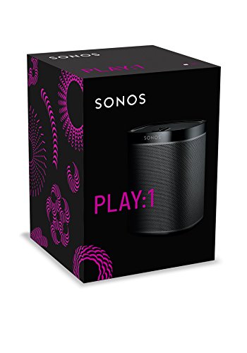 Sonos PLAY:1 Multi-Room Digital Music System Bundle (4 - PLAY:1 Speakers) - Black (Renewed)