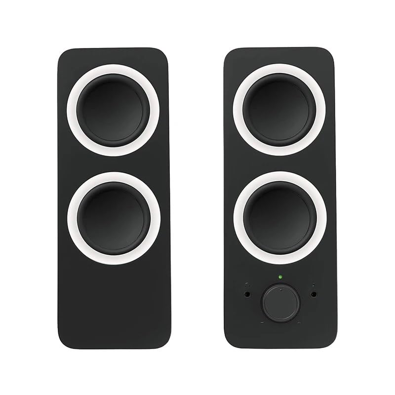 PC Speakers Stereo Sound Volume Controls 10 Watts Peak Power Speaker for PC/TV/Smartphone/Tablet
