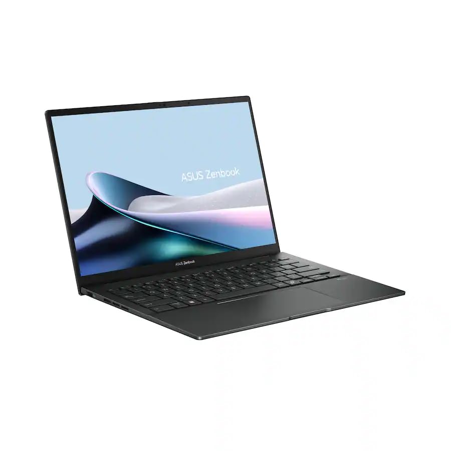 ASUS 2026 Zenbook 14 OLED 14" 1920x1200 Touchscreen Laptop 10-Core AMD Ryzen AI 9 465 AMD Radeon 880M Graphics 16GB LPDDR5 4TB SSD USB-C w/DP WIFIAX BT 5 Webcam HDMI 2.1 Backlit KB Windows 11 Pro