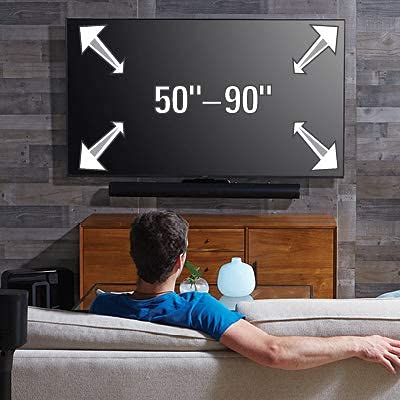 Sanus Soundbar TV Mount Designed for SONOS Arc and in Wall Cable Management Solution