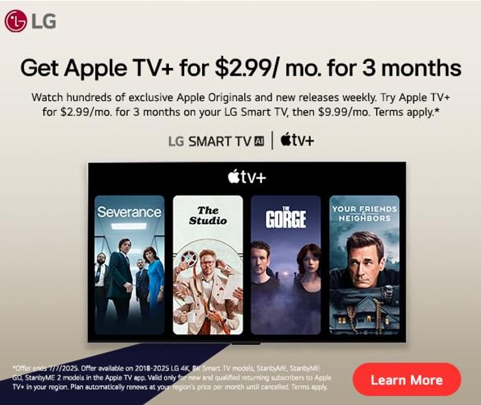 LG 55-Inch QNED evo AI 4K QNED85A Series Mini LED Smart TV, 2025 Model