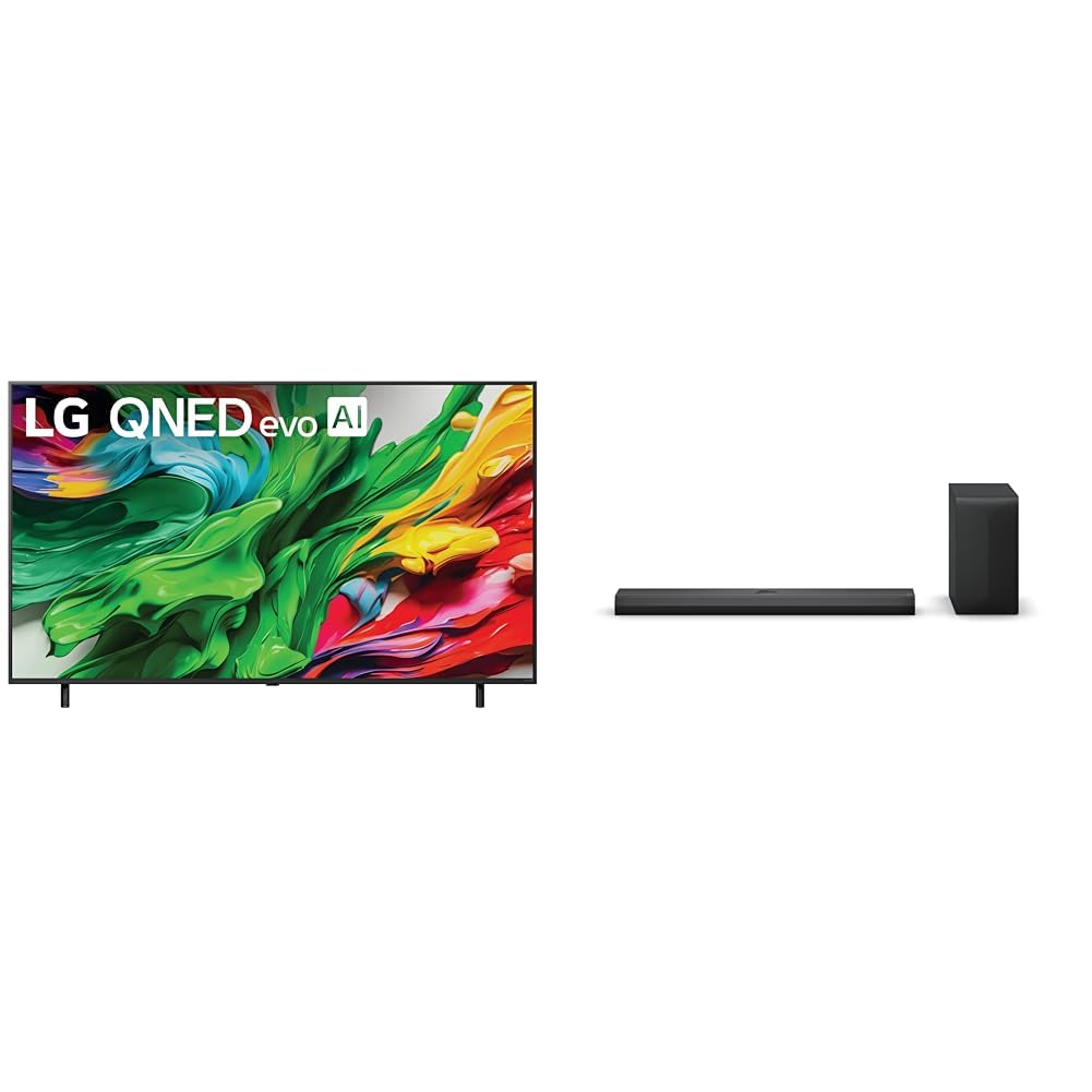 LG 55-Inch QNED evo AI 4K QNED85A Series Mini LED Smart TV, 2025 Model