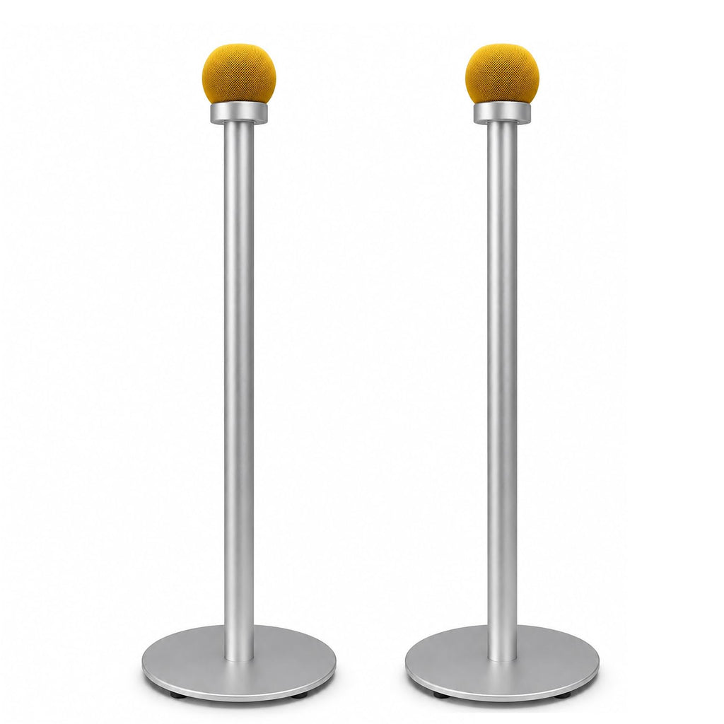Floor Speaker Stand for Apple HomePod mini 1st/2nd Gen，Black Pair