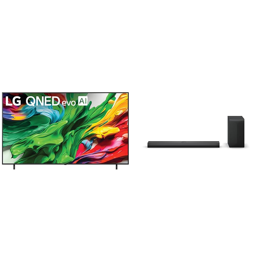 LG 55-Inch QNED evo AI 4K QNED85A Series Mini LED Smart TV, 2025 Model