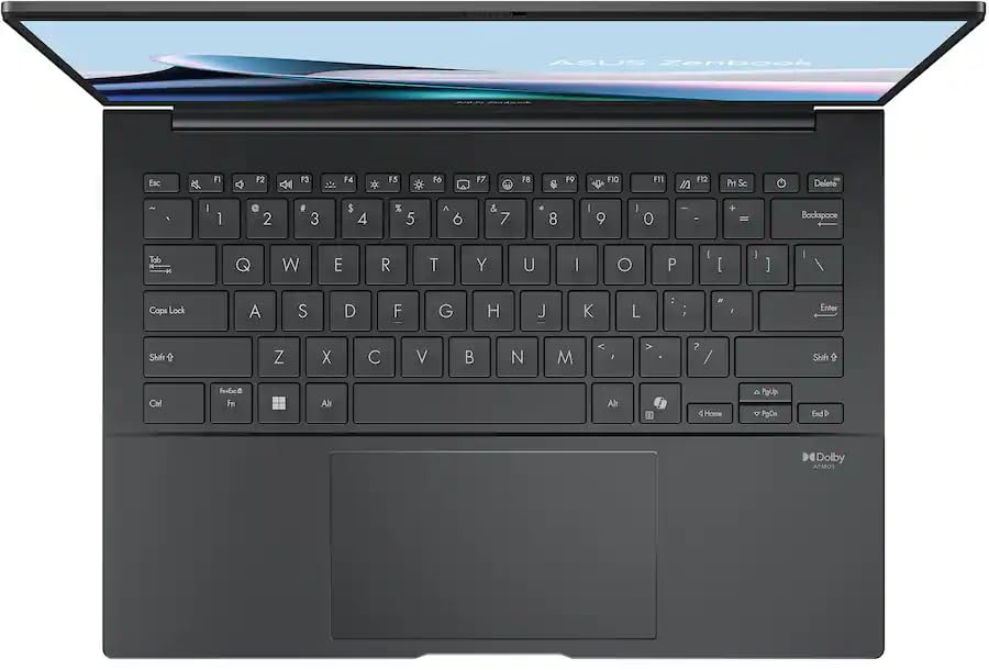 ASUS 2026 Zenbook 14 OLED 14" 1920x1200 Touchscreen Laptop 10-Core AMD Ryzen AI 9 465 AMD Radeon 880M Graphics 16GB LPDDR5 4TB SSD USB-C w/DP WIFIAX BT 5 Webcam HDMI 2.1 Backlit KB Windows 11 Pro