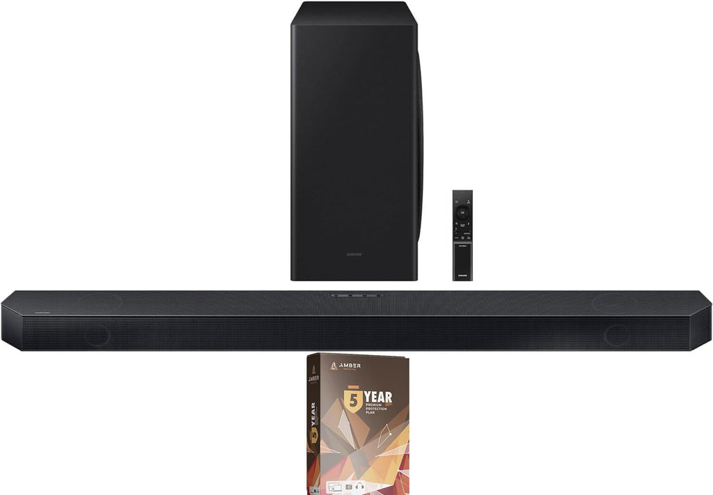 Samsung HW-QS730D 3.1.2ch Soundbar with True Dolby Atmos Sound and 3 Year Amber Protection Plan (2024)