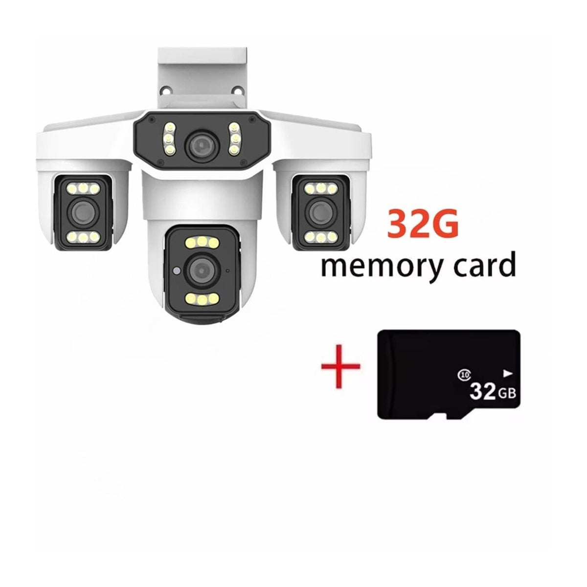 Tri-Lens PT WiFi Security Camera