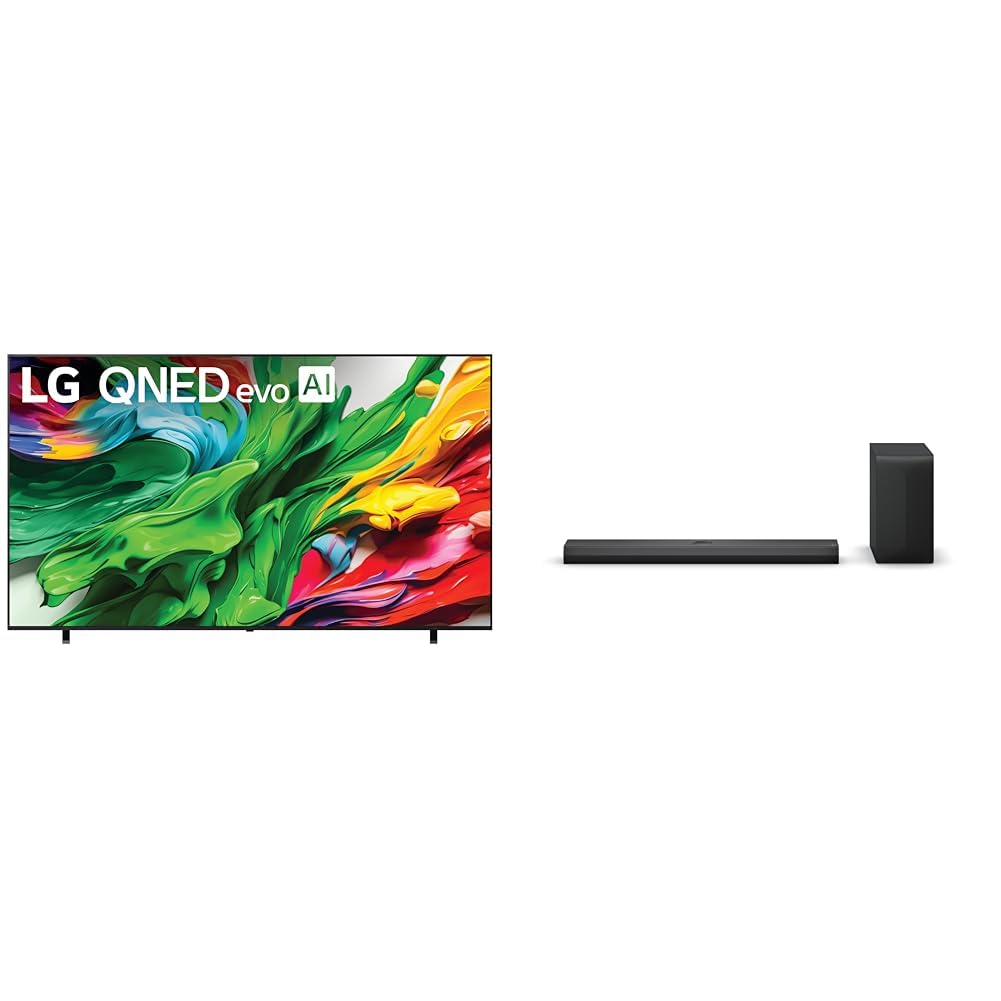 LG 55-Inch QNED evo AI 4K QNED85A Series Mini LED Smart TV, 2025 Model