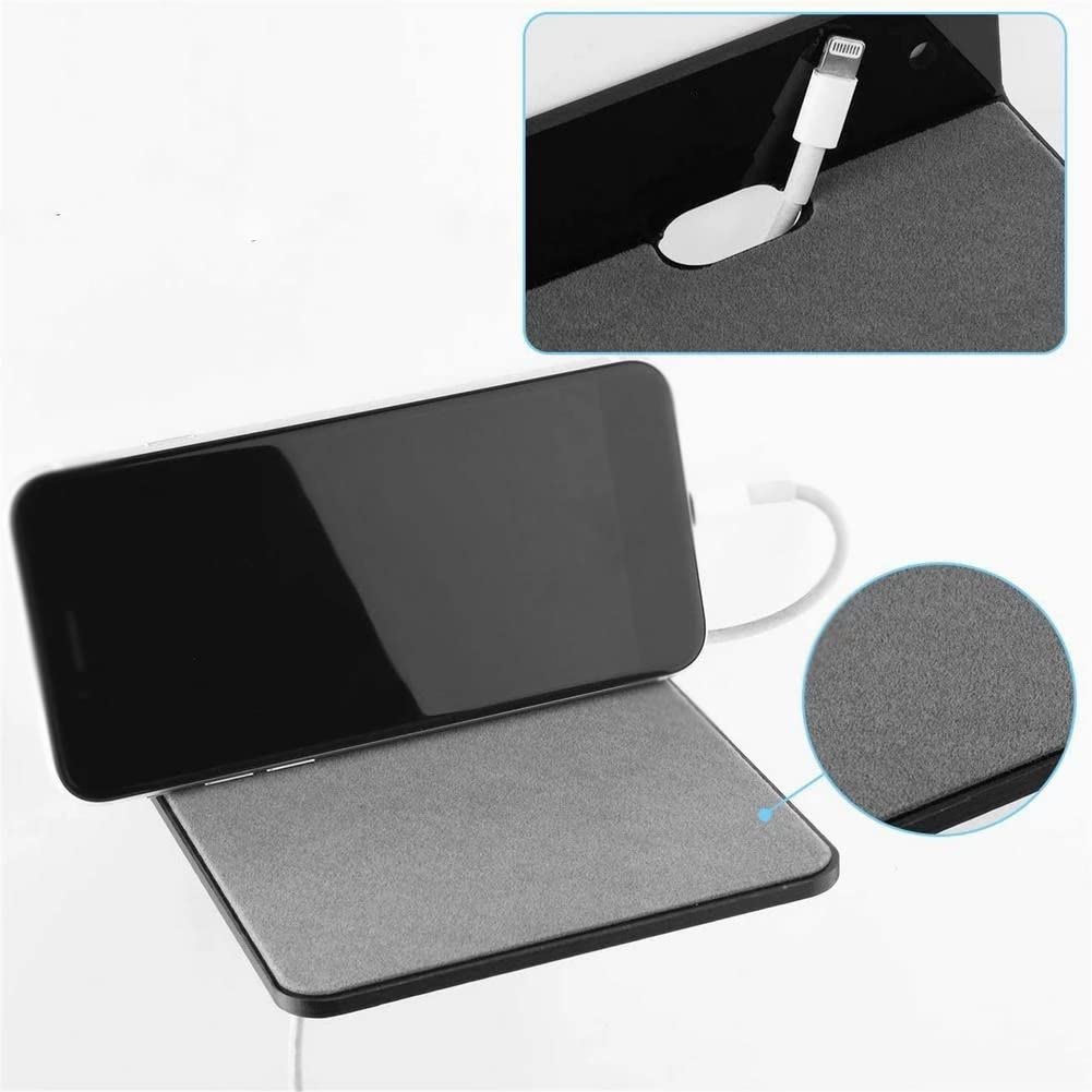Wall mount Display Shelf -tooth Speaker Charging rack Cell Phones(D)