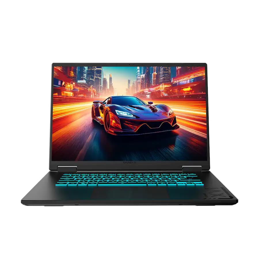 GIGABYTE A16 16" 165Hz WUXGA(1920x1200) IPS Gaming Laptop NVIDIA GeForce RTX 4050 6GB GDDR6 Intel 10-Core i7-13620H 48GB DDR5 2TB SSD Wi-Fi 6E Backlit KB 720p HD Camera Win11 Home w/ONT 32GB USB