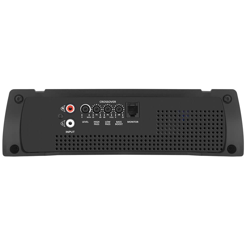 Taramps 900890 Class D HD 3000 Watt RMS 4 Ohms Automotive Sound Systems Mono Full Range Speaker Amplifier with Built In Thermal Management Fan
