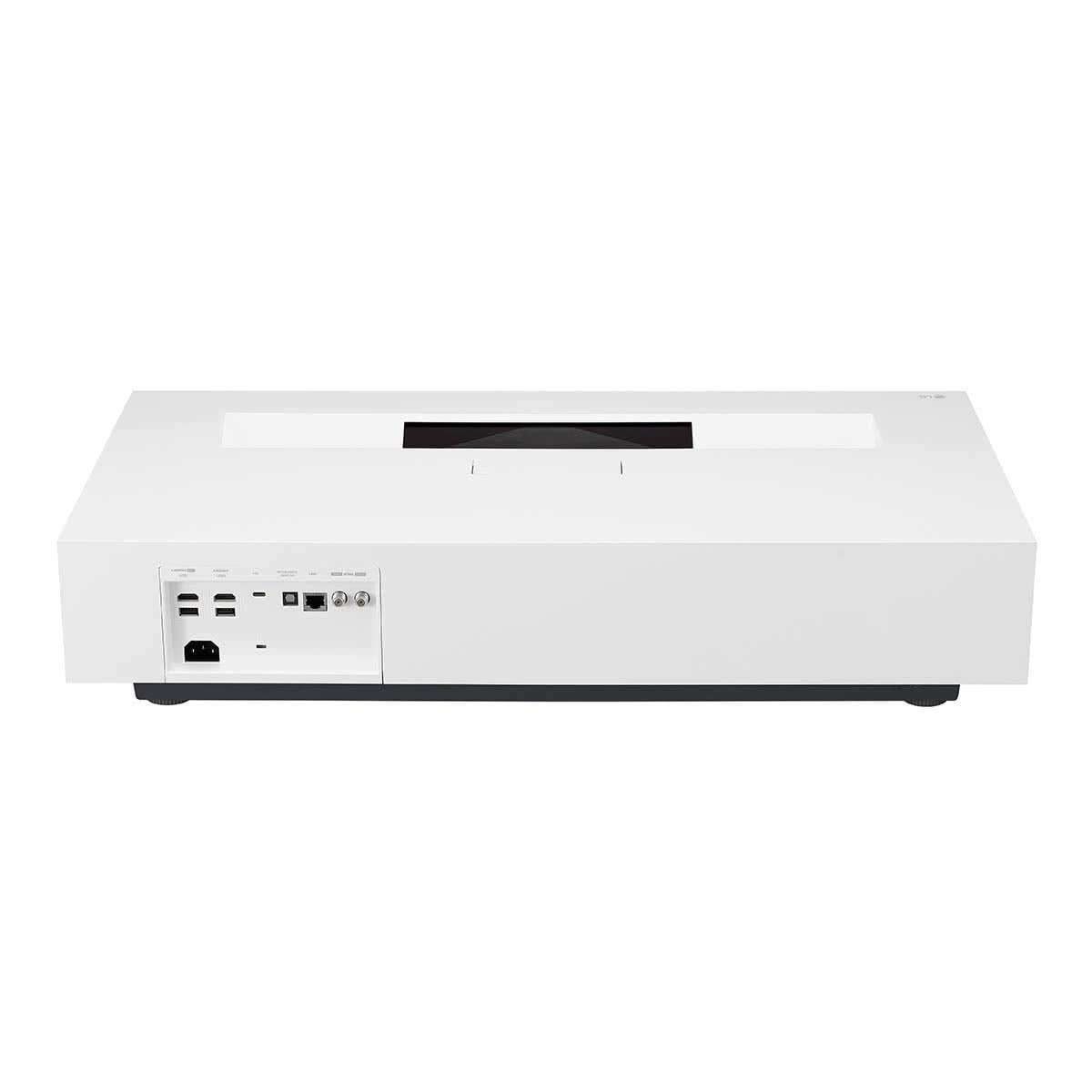 LG HU85LA Ultra Short Throw 4K UHD Laser Smart Home Theater Cinebeam Projector With Alexa Built-in, ThinQ AI, and WebOS Lite Smart TV