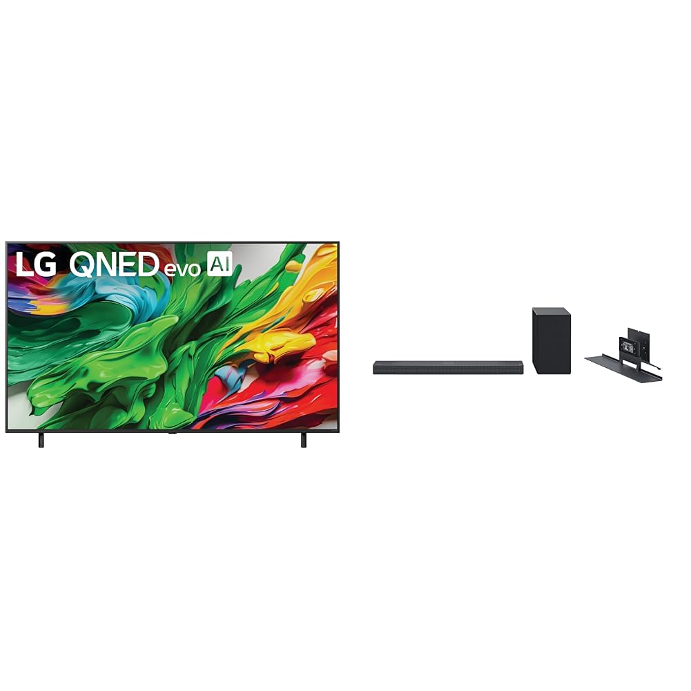 LG 55-Inch QNED evo AI 4K QNED85A Series Mini LED Smart TV, 2025 Model