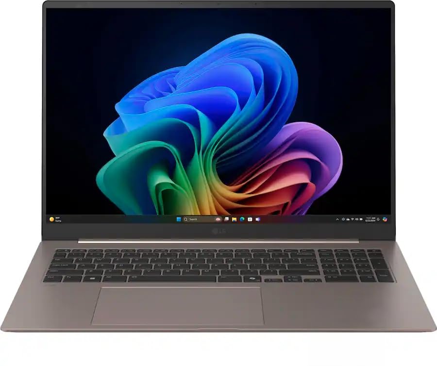 LG 2026 Gram 17Z90UB Laptop 17" WQXGA(2560x1600) IPS LED-Backlit,8-Core Intel Ultra 7 35516GB LPDDR5 8TB SSD, W11H,Touchscreen,Backlit Keyboard,Wi-Fi 7,Thunderbolt 4 Bluetooth 5.4 Bronze