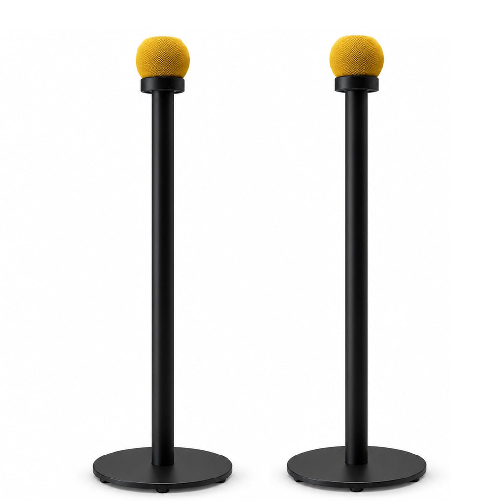 Floor Speaker Stand for Apple HomePod mini 1st/2nd Gen，Black Pair