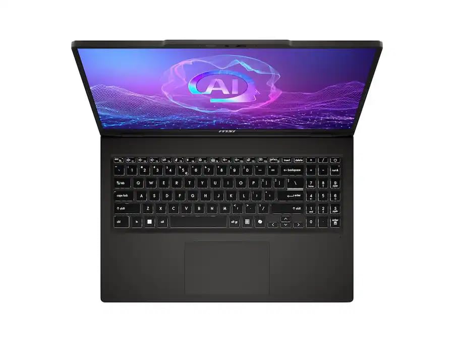 msi 2026 Venture 16 AI 16" WUXGA IPS Touchscreen Laptop 16-Core Intel Core Ultra 9 285H Intel Arc Graphics 64GB DDR5 4TB SSD USB-C w/DP WIFIAX RJ45 BT 5.3 Webcam HDMI 2.1 Backlit KB Windows 11 Pro