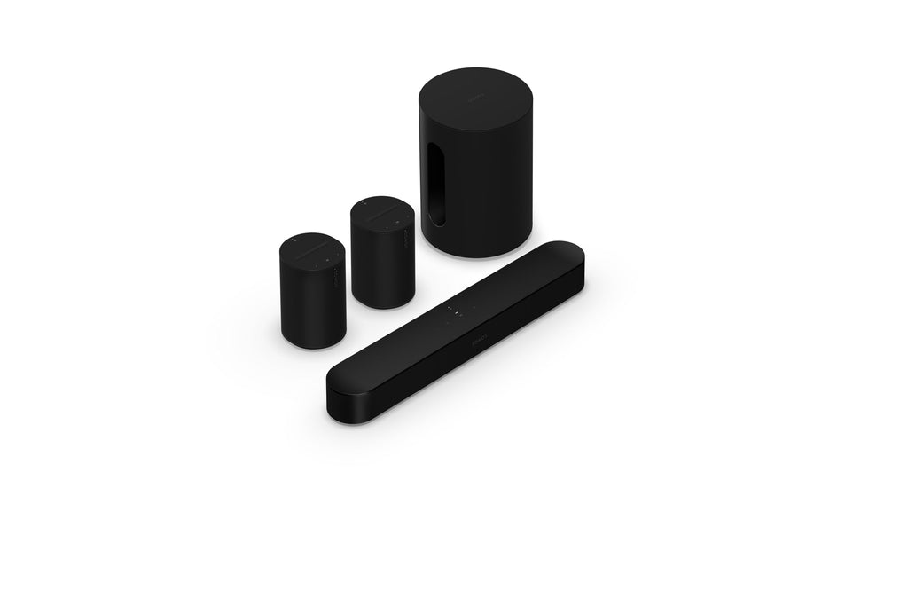 Sonos Beam G2 + Sub Mini + Era 100 (Pair) - Black