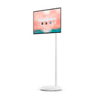 SYLVOX 27" Portable Tablet on Wheels, Smart Touchscreen Monitor Android 14