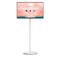 SYLVOX 27" Portable Tablet on Wheels, Smart Touchscreen Monitor Android 14