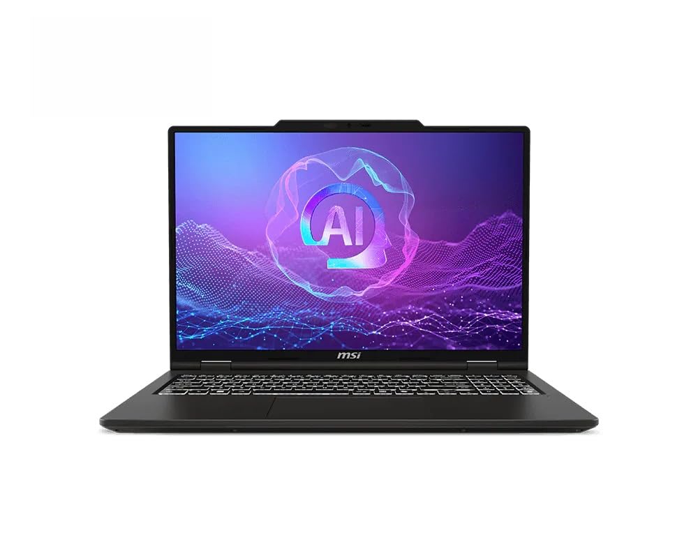 msi 2026 Venture 16 AI 16" WUXGA IPS Touchscreen Laptop 16-Core Intel Core Ultra 9 285H Intel Arc Graphics 64GB DDR5 2TB SSD USB-C w/DP WIFIAX RJ45 BT 5.3 Webcam HDMI 2.1 Backlit KB Windows 11 Pro