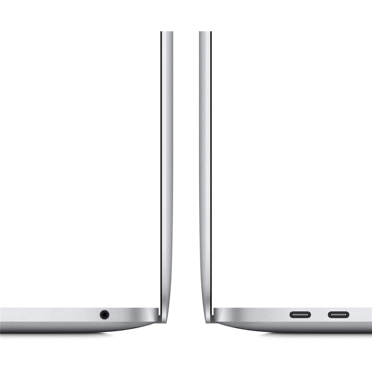 Apple 2020 MacBook Pro with M1 Chip, 13-inch, 8GB RAM, 256GB SSD, Silver (Renewed)