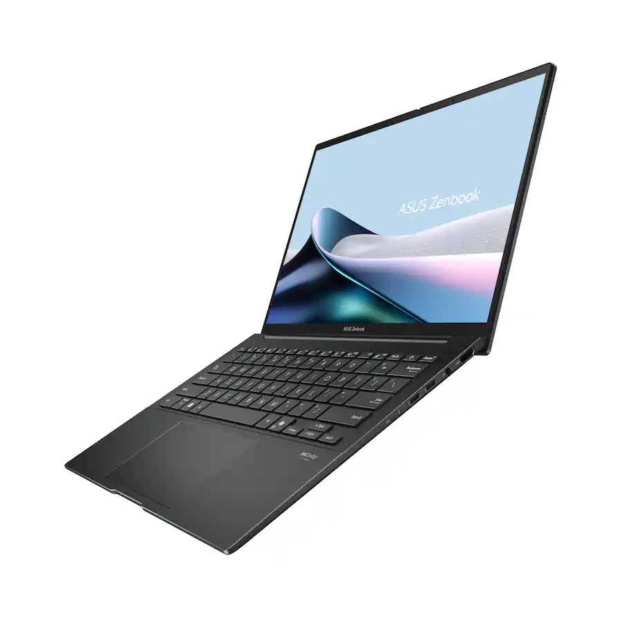 ASUS 2026 Zenbook 14 OLED 14" 1920x1200 Touchscreen Laptop 10-Core AMD Ryzen AI 9 465 AMD Radeon 880M Graphics 16GB LPDDR5 4TB SSD USB-C w/DP WIFIAX BT 5 Webcam HDMI 2.1 Backlit KB Windows 11 Pro