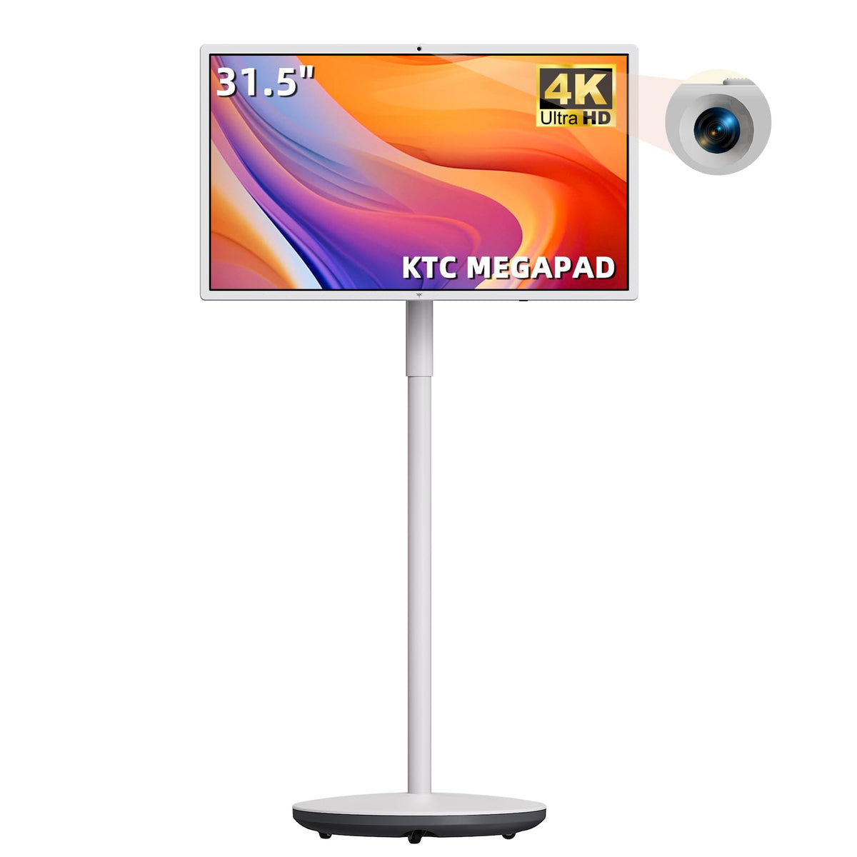 KTC MEGAPAD 27" FHD Touchscreen Portable TV Touchscreen Monitor Android 14