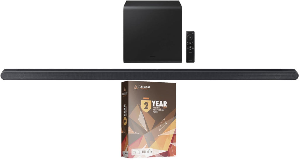 Samsung HW-QS730D 3.1.2ch Soundbar with True Dolby Atmos Sound and 3 Year Amber Protection Plan (2024)