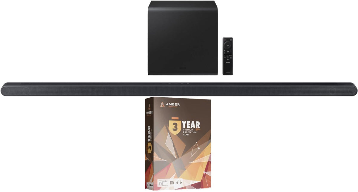 Samsung HW-QS730D 3.1.2ch Soundbar with True Dolby Atmos Sound and 3 Year Amber Protection Plan (2024)