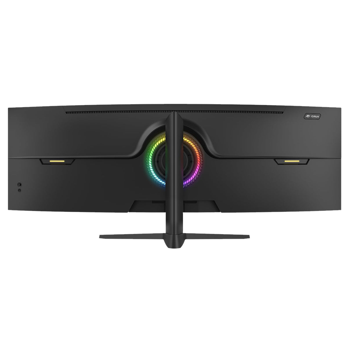 CRUA 49" DQHD 165Hz Ultrawide Curved Gaming Monitor, 1500R, FreeSync, Black