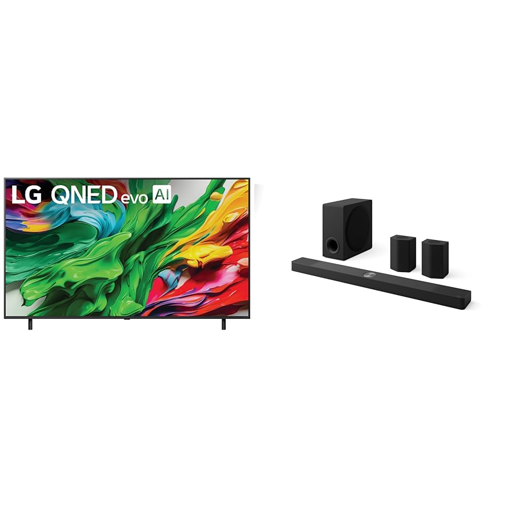 LG 55-Inch QNED evo AI 4K QNED85A Series Mini LED Smart TV, 2025 Model