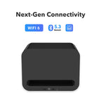 WiiM Sub Pro Smart Wireless Subwoofer with RoomFit™ Bass, Black
