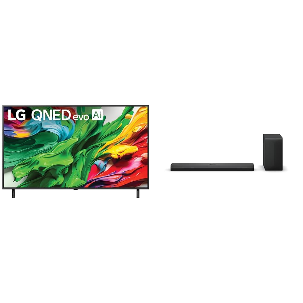 LG 55-Inch QNED evo AI 4K QNED85A Series Mini LED Smart TV, 2025 Model