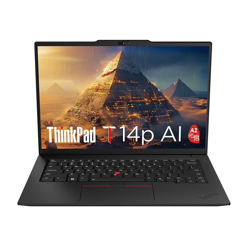 Lenovo ThinkPad T14p Gen 2 14.5" 120Hz 3K(3072×1920) IPS Laptop Intel 16-Core Ultra 9 185H 64GB DDR5 2TB SSD Thunderbolt 4 Wi-Fi 6E Backlit KB Fingerprint 1080p + IR Camera Win11 Home w/ONT 32GB USB