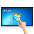 23.8 inch Touch Screen PC Monitor, Intel i7, 8GB RAM, 512G SSD, 16:9 FHD 1080P, Win-11 Pro, Smart Board for Classroom, Meeting & Game, USB, VGA & HD-MI Monitor