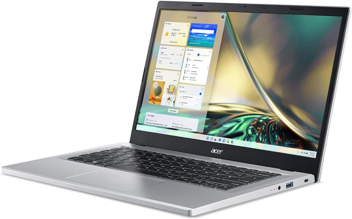 Acer Aspire 3 A314-23P-R3QA Slim Laptop | 14.0" Full HD IPS Display | AMD Ryzen 5 7520U Quad-Core Processor | AMD Radeon Graphics | 8GB LPDDR5 | 512GB NVMe SSD | Wi-Fi 6 | Windows 11 Home