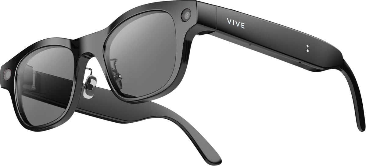 HTC Vive Eagle AI Glasses - Square Transition Lens, Black