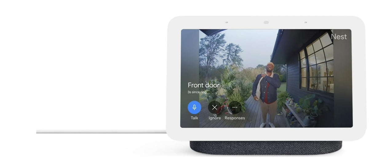 Google Nest Hub 7 Smart Display 2nd Generation with Google Assistant - Charcoal
