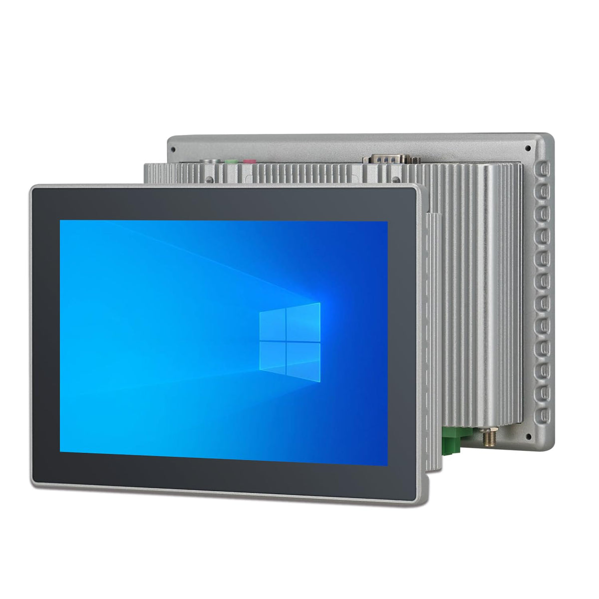 10.4" Industrial Touch Panel PC, Ratio 4:3 Multi-Touchscreen-Monitor,Wall Mounted Touch Screen Panel Computer,WiFi & Built-in Speakers,IP65 Front,Win 10 I5 RAM 8G+256G SSD