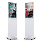 MWE 55 Inch 4K Touchscreen Kiosk, Indoor Floor Standing Digital Signage Displays, Advertising Display LCD Totem, Interactive Display Poster Android System with Auto Media Player