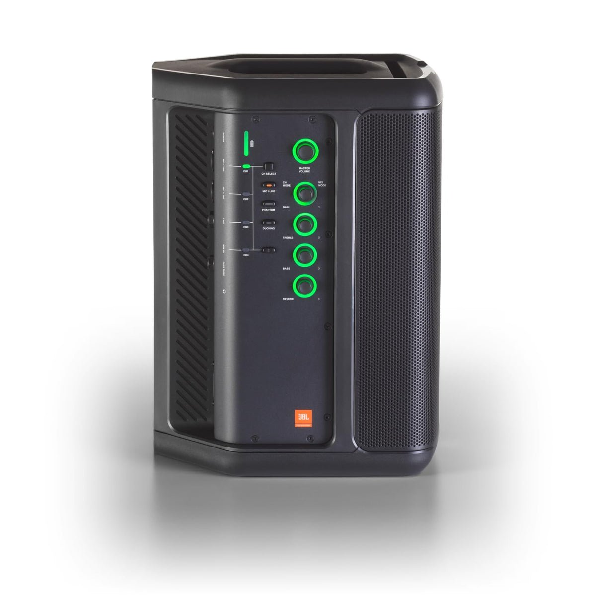 JBL Professional EON ONE Compact Ultra-Portable Battery Powered Wireless PA Speaker System with Bluetooth, Professional 4-Channel Mixer, and Lexicon Effects. Black