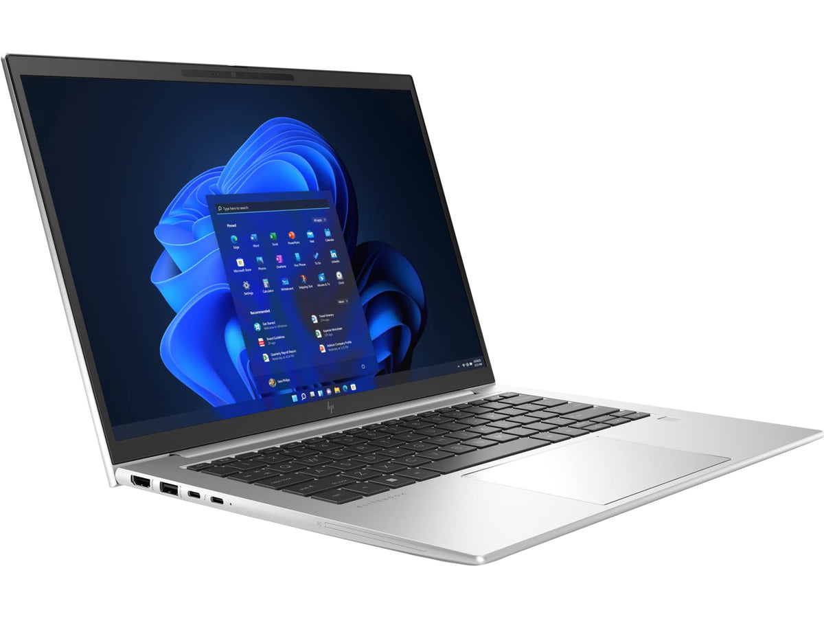 HP 2025 EliteBook Laptop 14" WUXGA 1920x1200 LED-Backlit Intel Core Ultra 7 165H 16Core Intel Graphics 32G DDR5 2TB SSD WiFi6E Windows 11 Pro Bluetooth 5.3 Backlit KB 5MP+IR Camera TS Thunderbolt 4