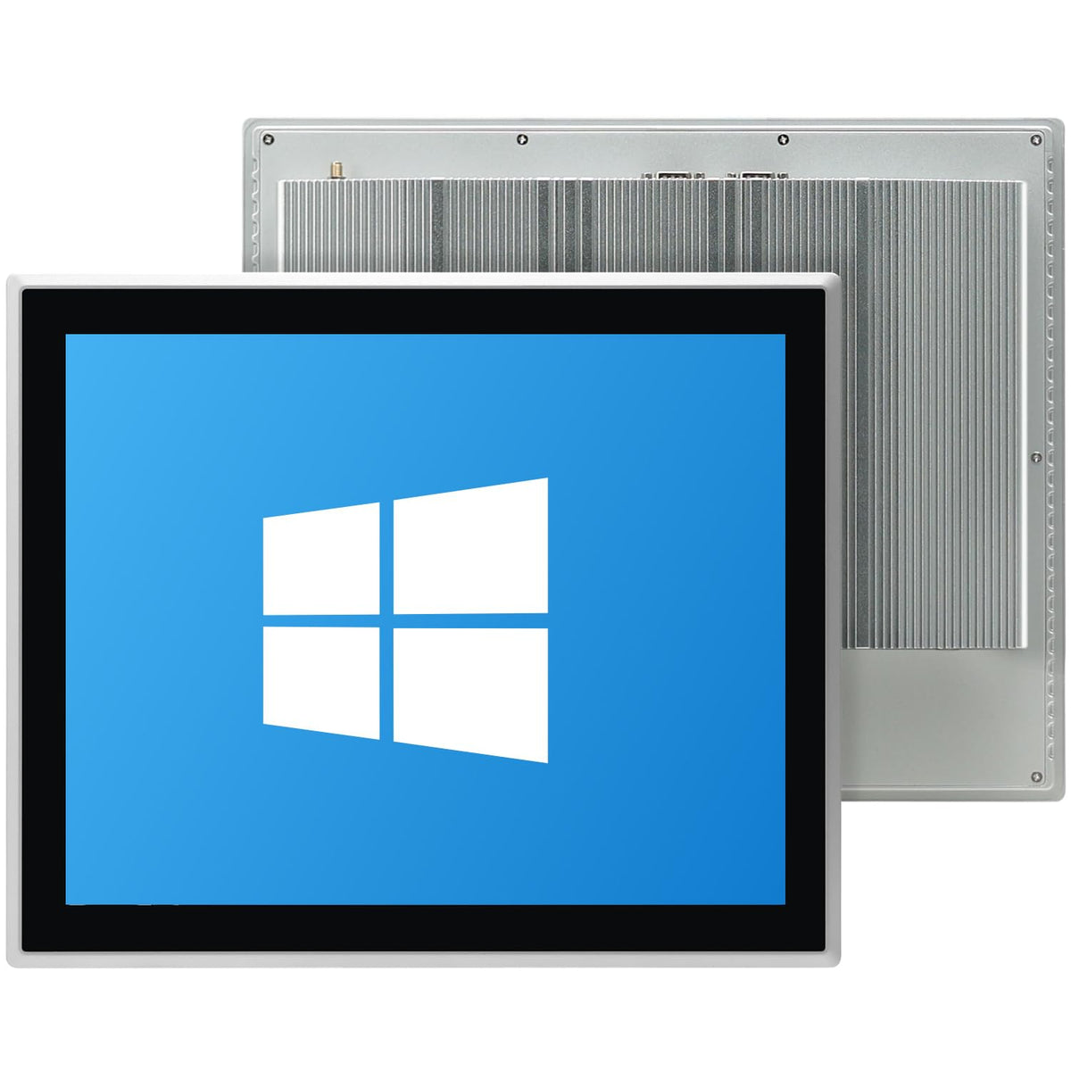 15.6-Inch Industrial Embedded Panel PC, Ratio 16:9 Multi-Touchscreen-Monitor,Industrial Touch Screen Panel Computer,WiFi & Built-in Speakers,IP65 Front,Win 10 I5 RAM 8G+256G SSD