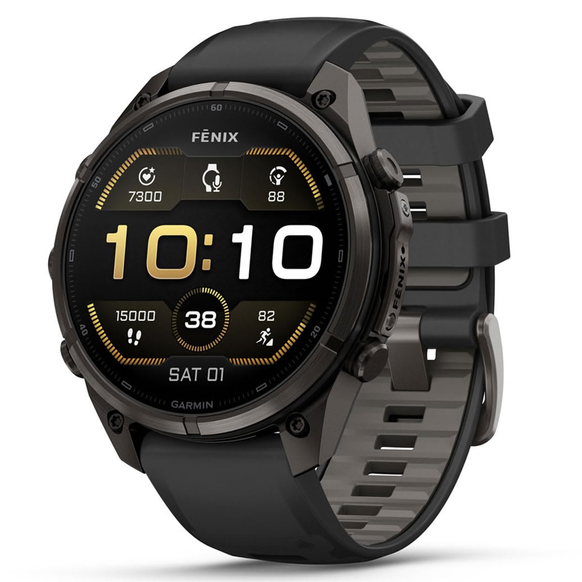 Garmin Fenix 9 Pro (Carbon Gray DLC, 47mm) GPS Watch Gift Box