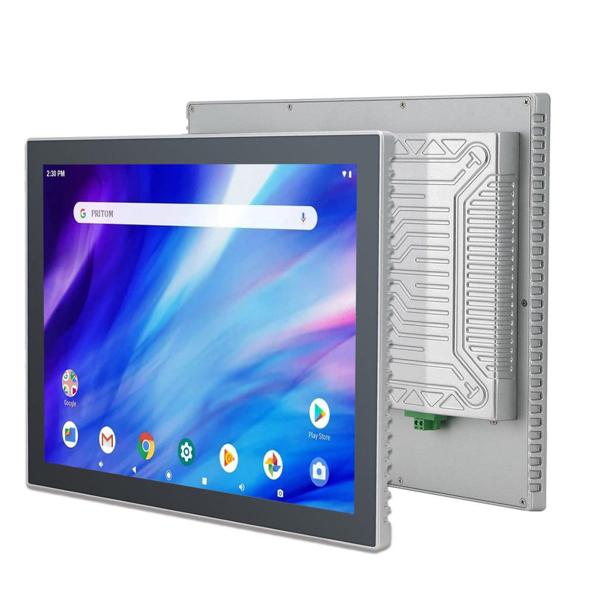 23.8" Touchscreen Monitor,Ratio 16:9 Wall Mounted Industrial Touch Screen Tablet with HD-MI Out,WiFi & BT,Build-in Speakers & VESA，Android 14 RAM 8G & ROM 128G Suitable for POS，Kitchen