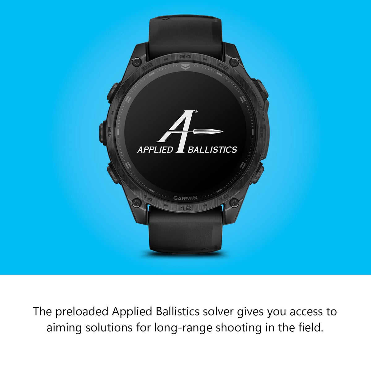 Garmin tactix 8 AMOLED Edition Premium Tactical GPS Smartwatch | 47mm, Applied Ballistics Ultralight Solver, Stealth Mode, Flashlight, Mapping, Health Metrics, with Signature Series Charger Bundle